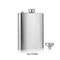 LMETJMA Stainless Steel Hip Flask With Screw Cap And Funnel For Easy Pouring 7