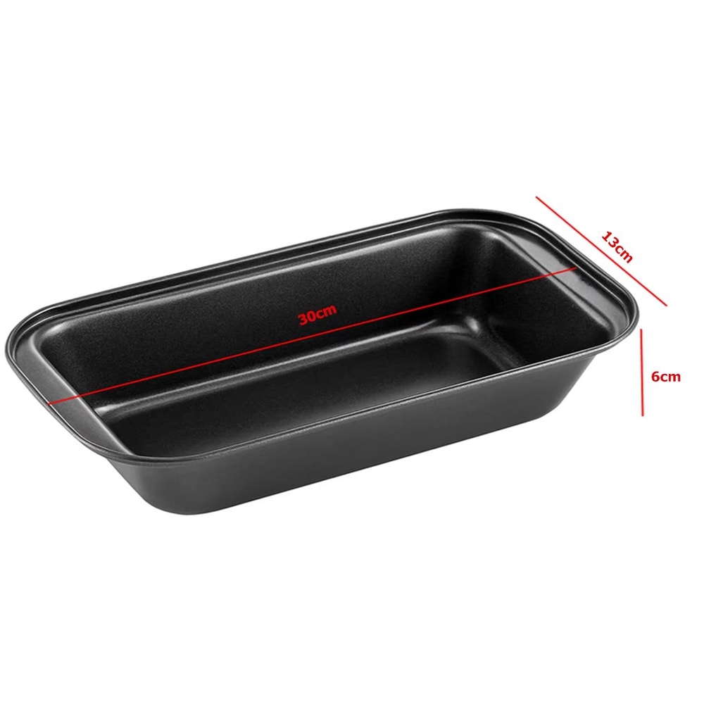 LMETJMA Nonstick Carbon Steel Bread Loaf Pan For Even Baking And Easy Release 10