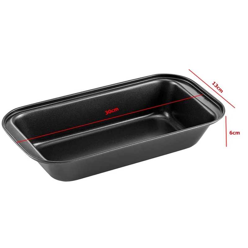 LMETJMA Nonstick Carbon Steel Bread Loaf Pan For Even Baking And Easy Release 10