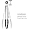 LMETJMA Silicone Kitchen Food Tongs For Nonstick Cooking And Serving 3