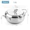LMETJMA Japanese Stainless Steel Deep Frying Pot With Thermometer And Lid 7
