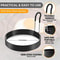 Professional Stainless Steel Egg Frying Ring For Perfect Round Eggs And Pancakes 3