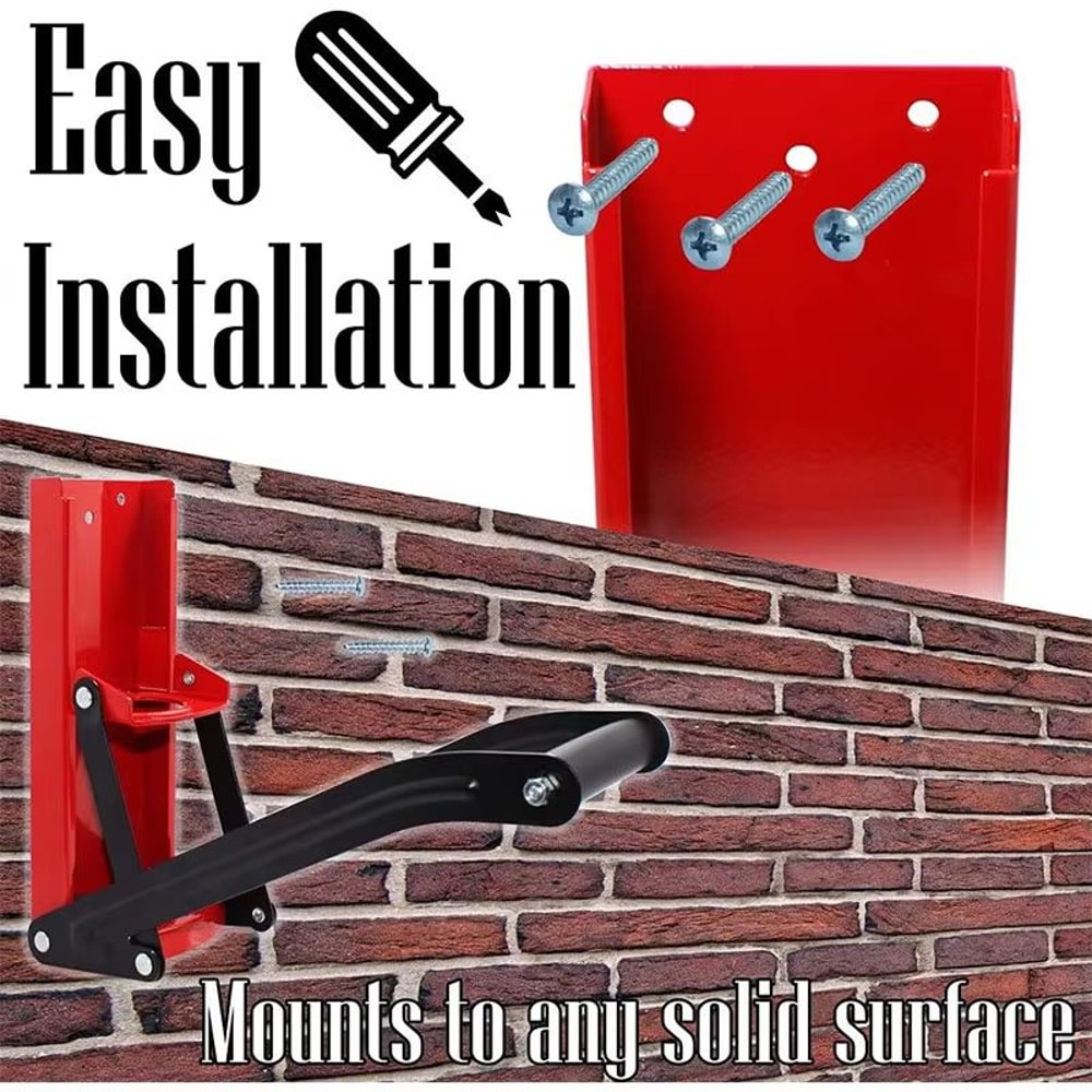 Heavy Duty Wall Mounted Can Crusher For 16 Oz Cans With Built In Bottle Opener 2