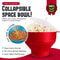 Silicone Microwave Popcorn Popper Collapsible BPA Free Popcorn Bowl With Lid 5
