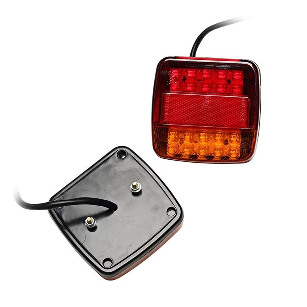 12V 20 LED Trailer And Truck Taillight Brake Stop Turn Signal Indicator Lamp 5