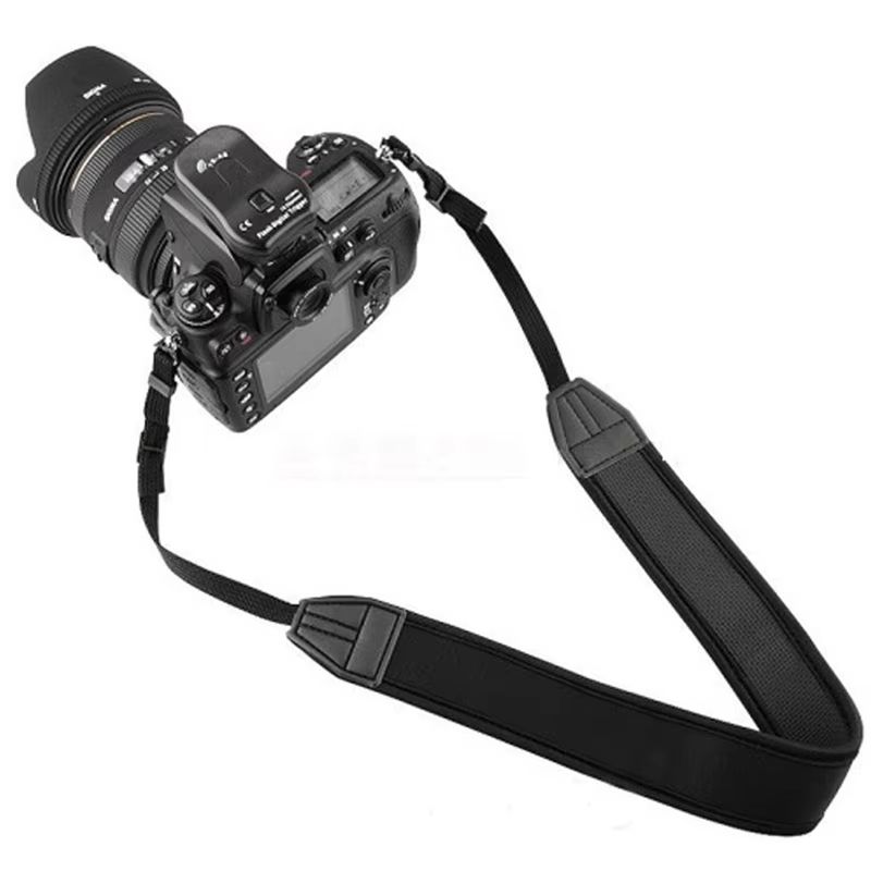 Universal Anti Slip Camera Neck And Shoulder Strap Adjustable Thick Support For DSLR And Digital Ca 0