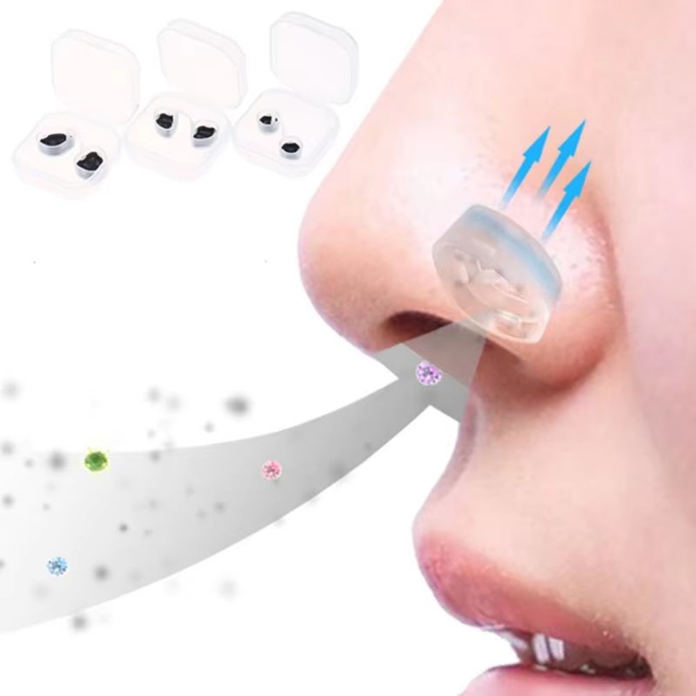 Invisible Carbon Nasal Filter Anti Pollution Dust And Pollen Protection For Daily Breathing Comfort 0