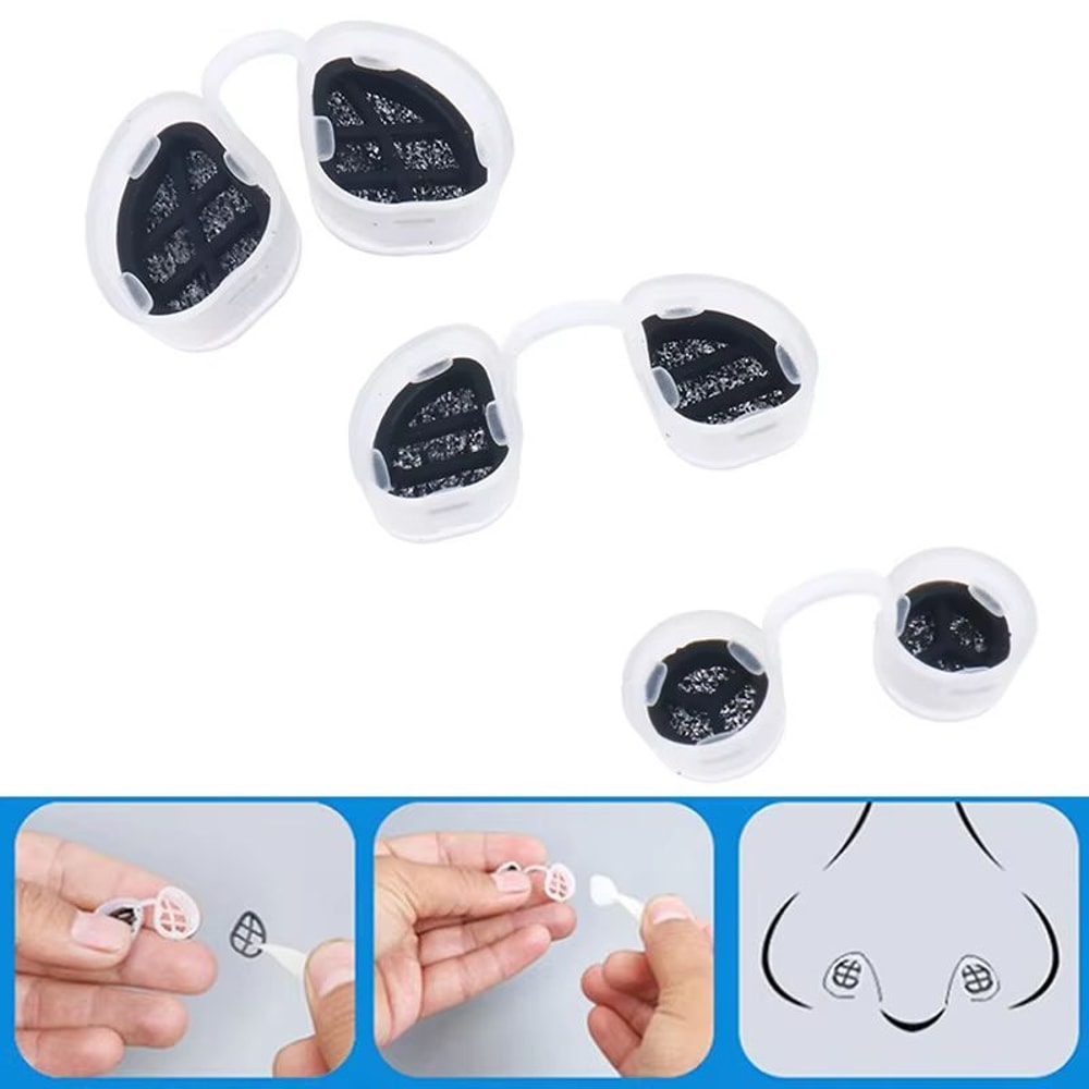 Invisible Carbon Nasal Filter Anti Pollution Dust And Pollen Protection For Daily Breathing Comfort 2