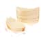 50 Piece Disposable Wooden Boat Plate Set Pine Wood Sushi Trays For Serving Snacks And Desserts 6