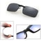 Polarized Clip On Sunglasses UV400 Day And Night Driving Glasses Attachment 1