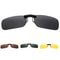 Polarized Clip On Sunglasses UV400 Day And Night Driving Glasses Attachment 2