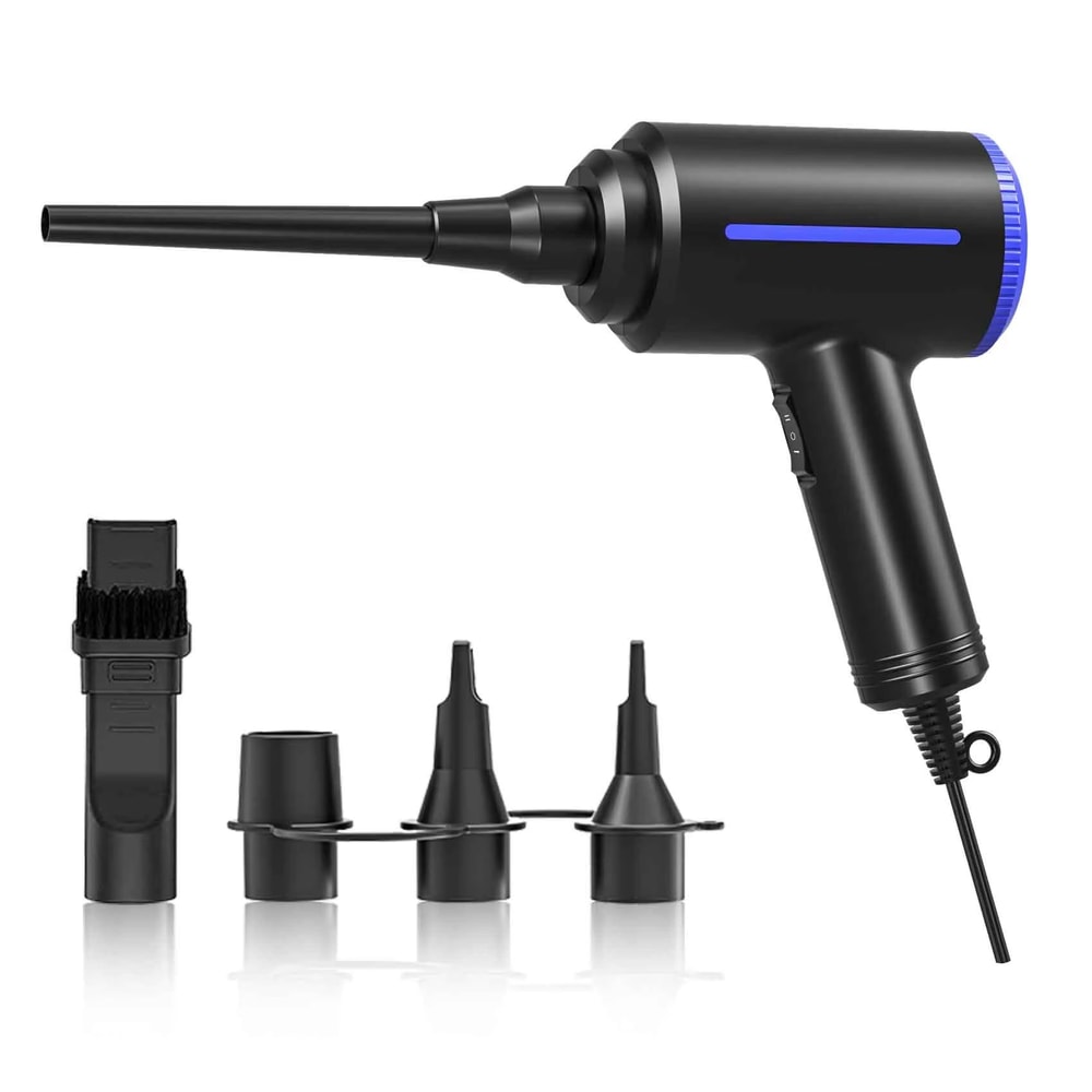 500W Electric Air Duster High Power Reusable Air Blower For PC Keyboard And Electronics Cleaning 6