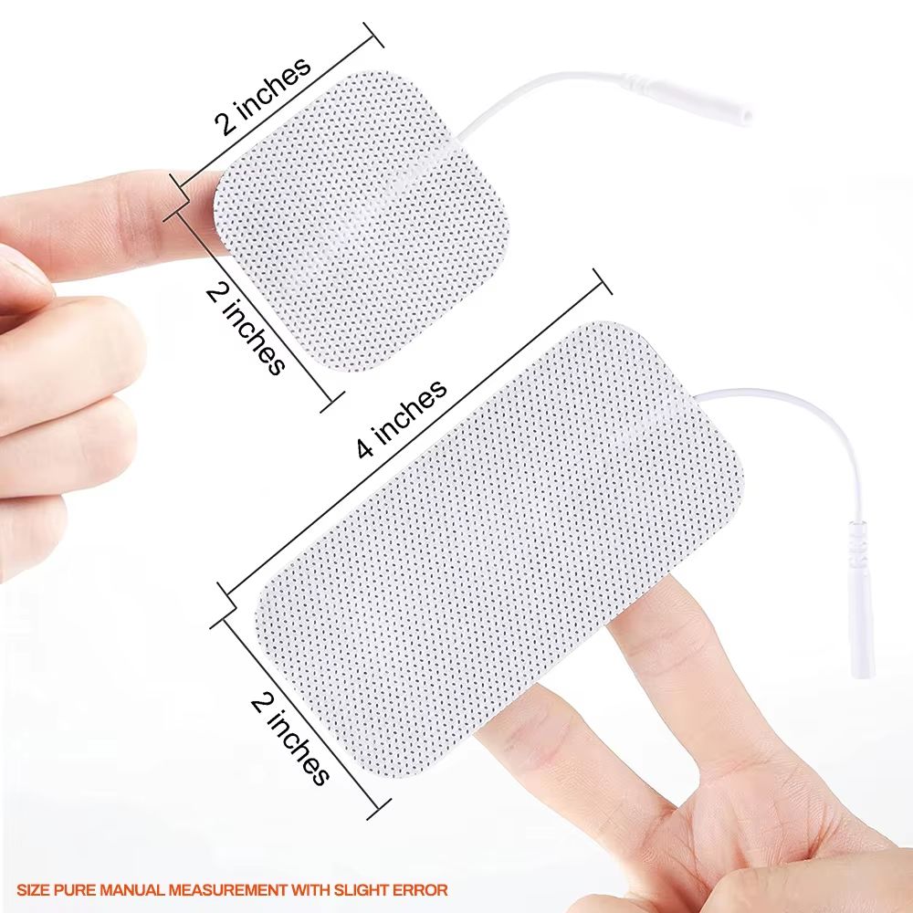 Replacement Electrode Pads For EMS TENS Muscle Stimulators Conductive Gel Therapy Patches 2