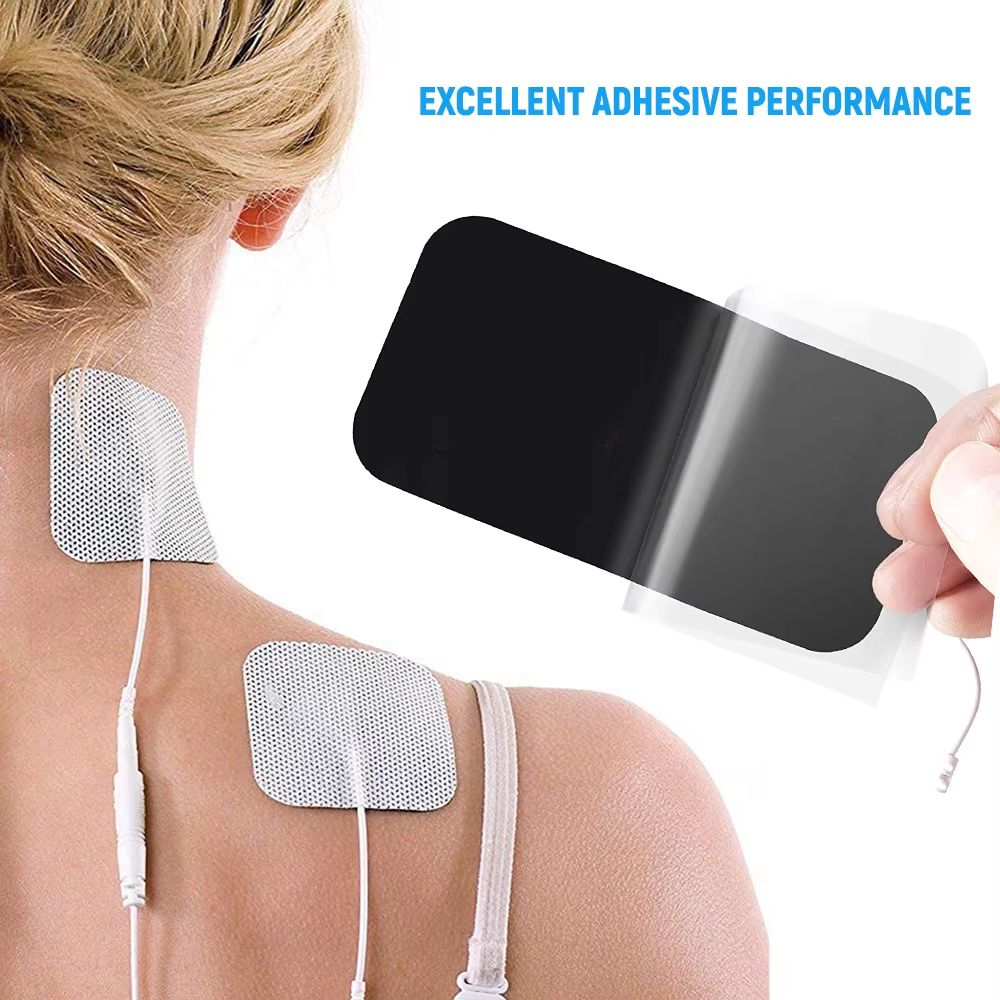Replacement Electrode Pads For EMS TENS Muscle Stimulators Conductive Gel Therapy Patches 4