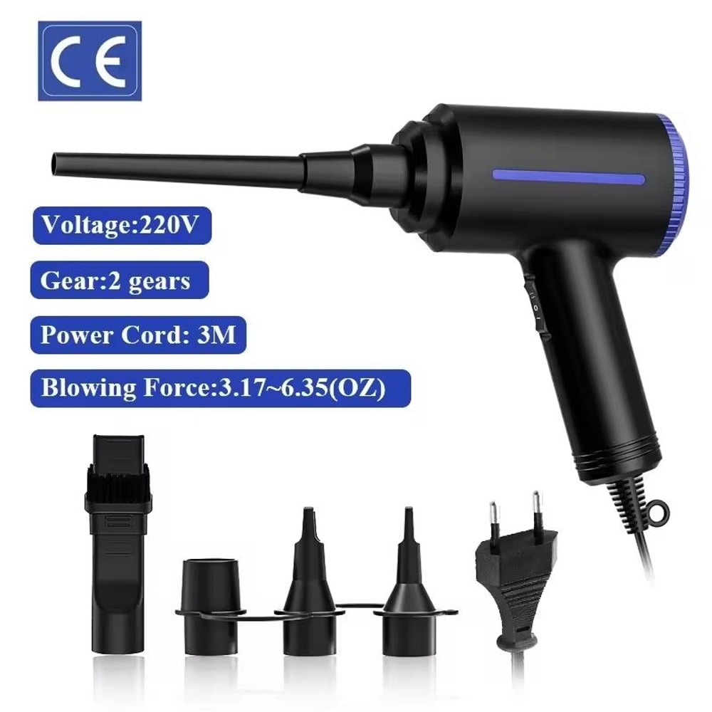 500W Cordless Electric Air Duster Handheld Air Blower And Mini Vacuum Cleaner For Electronics And C 0