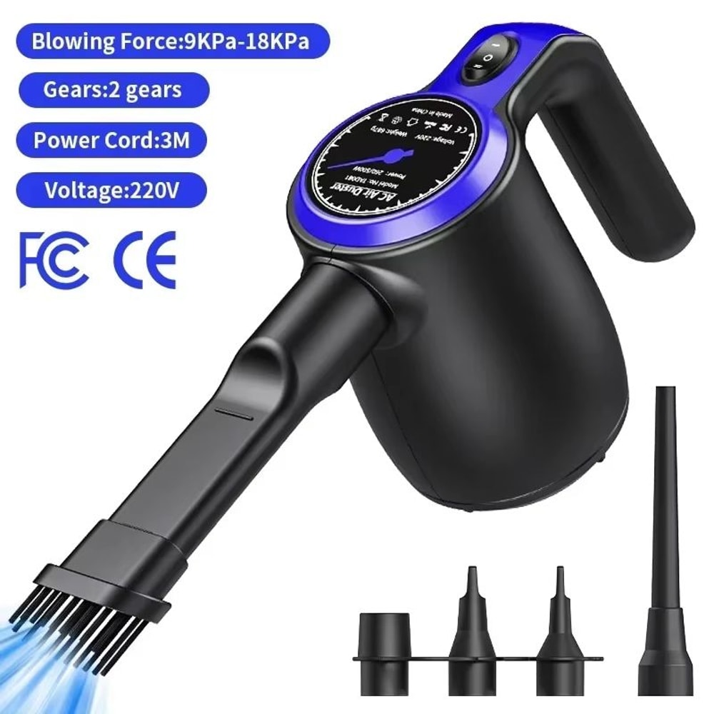 500W Cordless Electric Air Duster Handheld Air Blower And Mini Vacuum Cleaner For Electronics And C 7