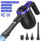 500W Cordless Electric Air Duster Handheld Air Blower And Mini Vacuum Cleaner For Electronics And C 7