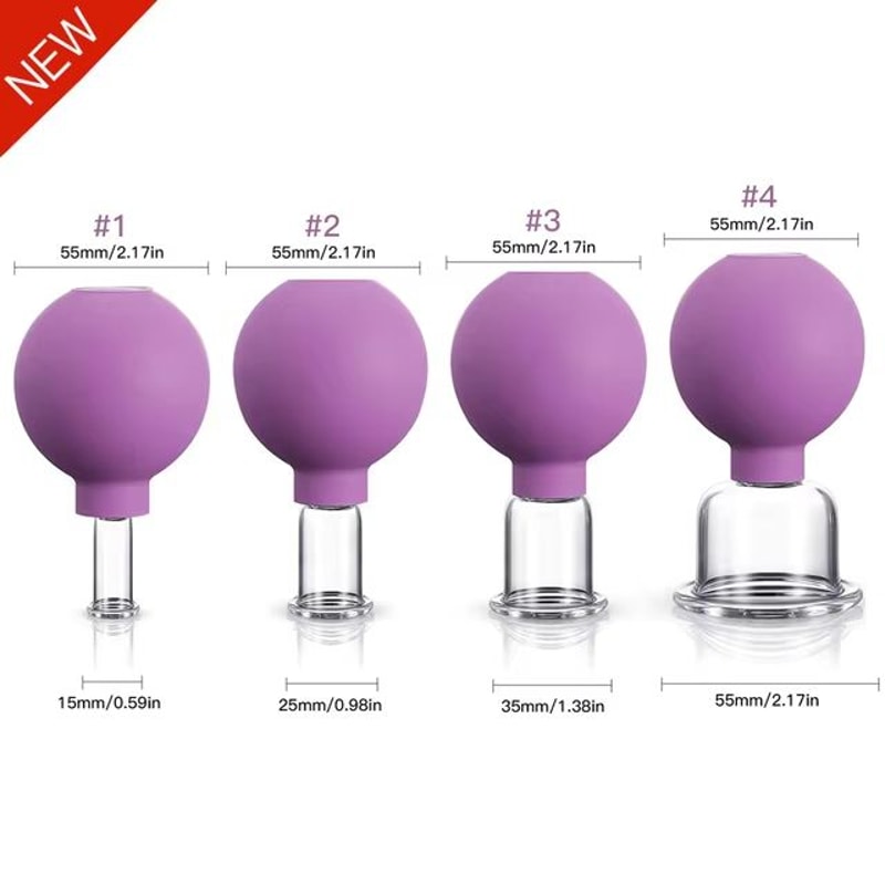 Vacuum Cupping Glass Jar Cellulite Massager Facial And Body Suction Cup For Acupuncture And Wellnes 9