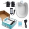 Electric Foot Spa Bath Massager Detox Ion Mini Foot Bath With Vibration And Whirlpool Therapy 0