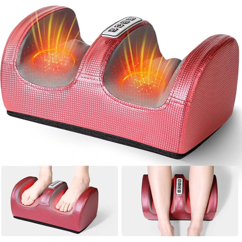 Shiatsu Foot And Calf Massager With Heat Deep Tissue Kneading For Plantar Fasciitis Relief 6