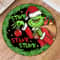 Christmas Frog Printed Circular Carpet Decorative Round Rug For Living Room And Bedroom 10