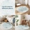 Christmas Frog Printed Circular Carpet Decorative Round Rug For Living Room And Bedroom 5