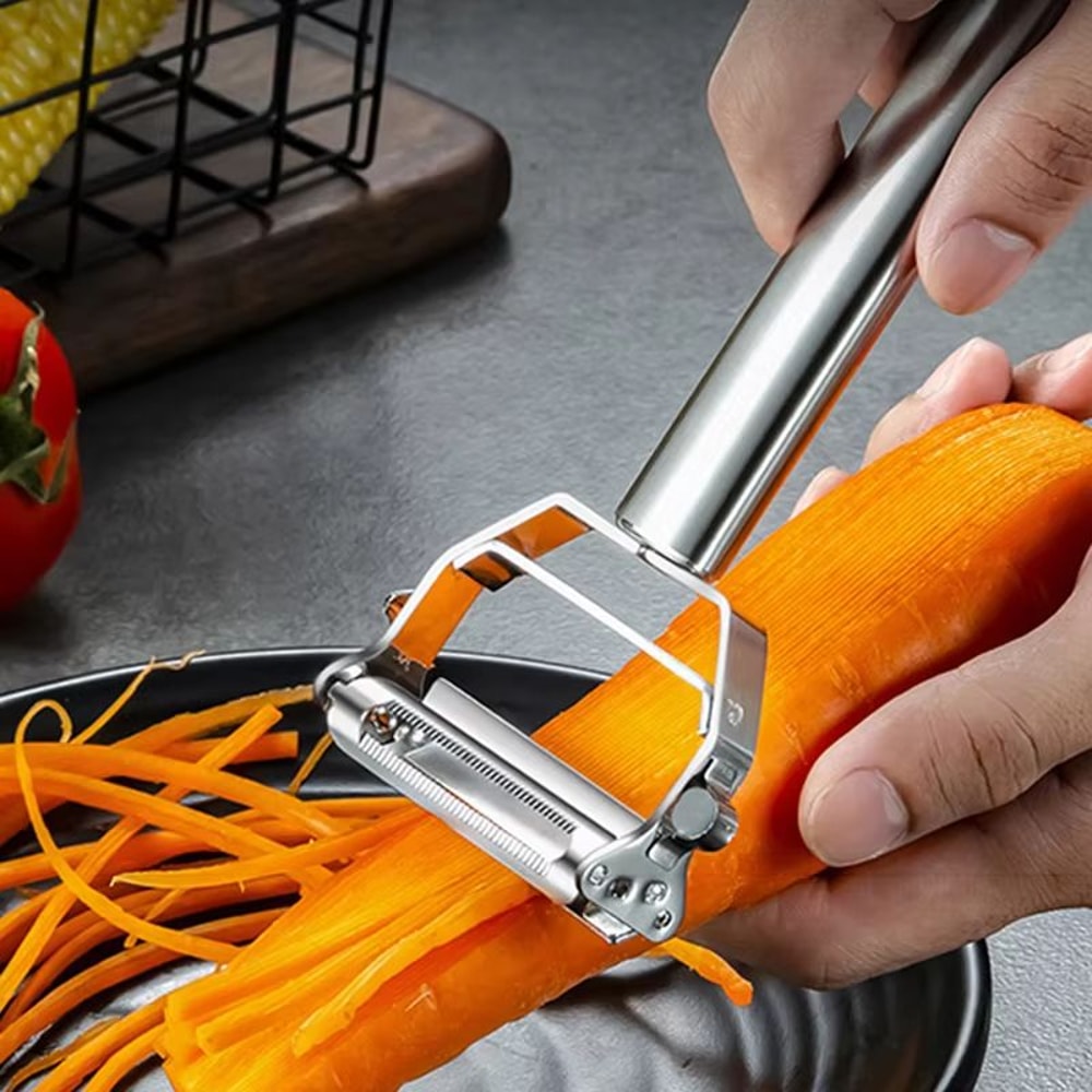 Multifunctional Stainless Steel Vegetable Peeler Potato Slicer And Carrot Shredder Tool 3