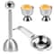 Stainless Steel Egg Shell Opener Egg Cup And Separator Tool For Hard And Soft Boiled Eggs 0