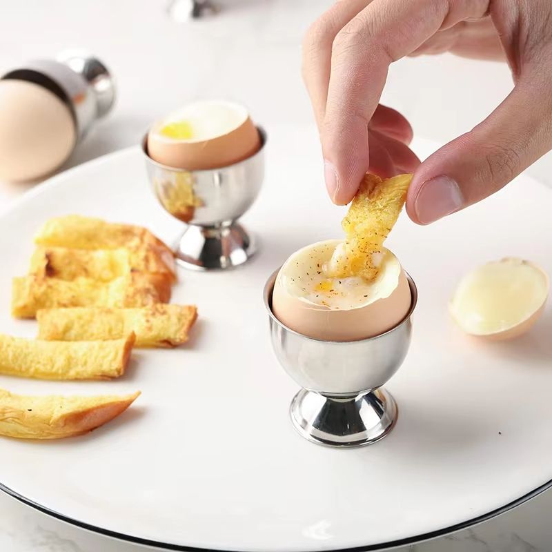Stainless Steel Egg Shell Opener Egg Cup And Separator Tool For Hard And Soft Boiled Eggs 3