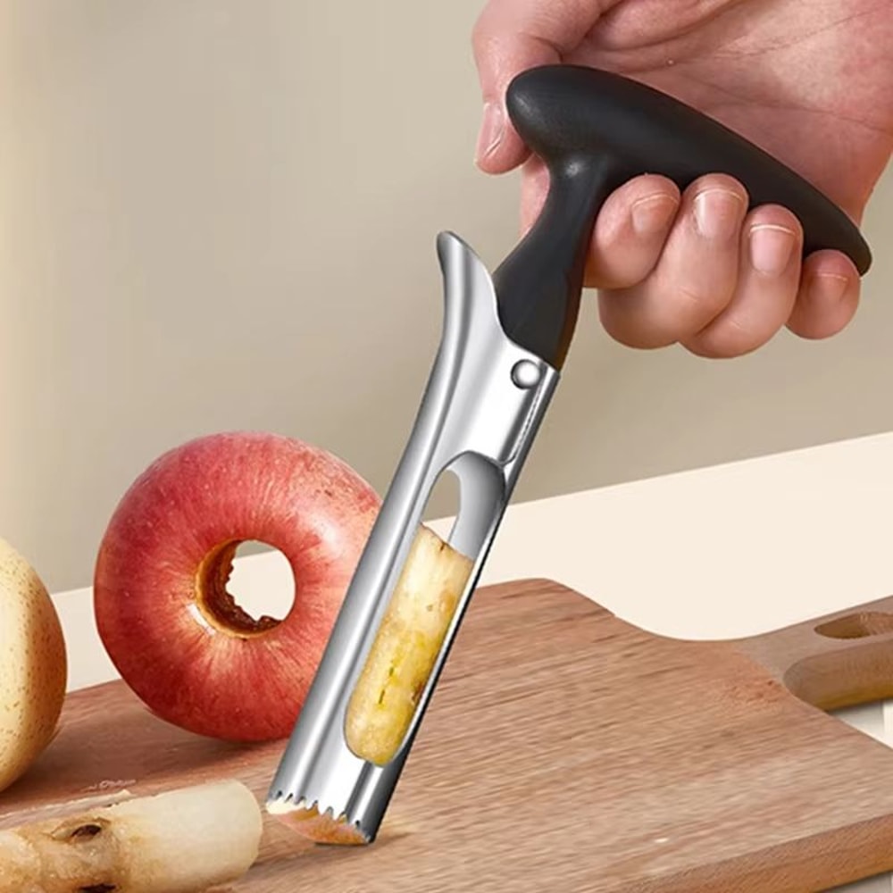 Stainless Steel Apple Corer Remover Fruit Core Cutter And Slicer Tool For Apples And Pears 1