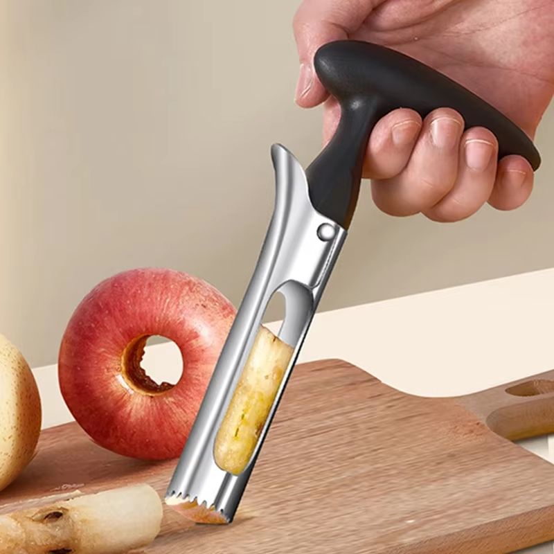 Stainless Steel Apple Corer Remover Fruit Core Cutter And Slicer Tool For Apples And Pears 1