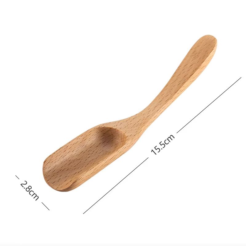 Wooden Tea Spoon Scoop Japanese Style Tea Shovel For Matcha Puer And Kung Fu Tea 4