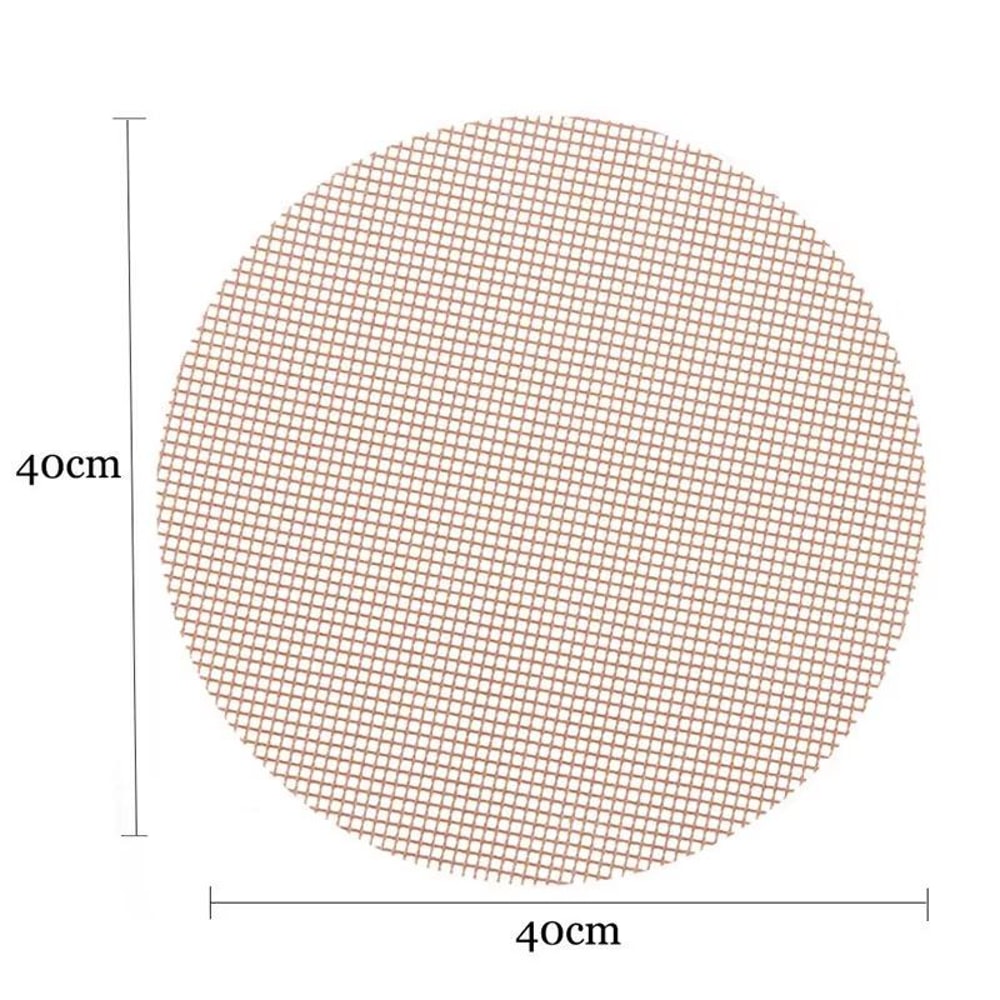 Reusable BBQ Grill Mat Non Stick Barbecue Mesh Sheet For Grilling Baking And Outdoor Cooking 9