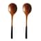Japanese Style Wooden Spoon Set Small Dessert Soup And Coffee Spoons For Everyday Tableware 10
