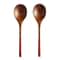 Japanese Style Wooden Spoon Set Small Dessert Soup And Coffee Spoons For Everyday Tableware 11