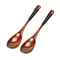 Japanese Style Wooden Spoon Set Small Dessert Soup And Coffee Spoons For Everyday Tableware 8