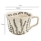Ceramic Coffee Mug Leaf Pattern Porcelain Tea Cup For Home And Office Use 5