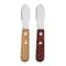 2 Piece Butter Knife Set Wooden Handle Jam And Cheese Spreaders For Kitchen And Kids Use 6