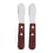 2 Piece Butter Knife Set Wooden Handle Jam And Cheese Spreaders For Kitchen And Kids Use 7