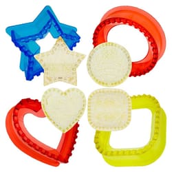 sandwich cutter and sealer set star and heart shape toast bread maker for kids lunch boxes