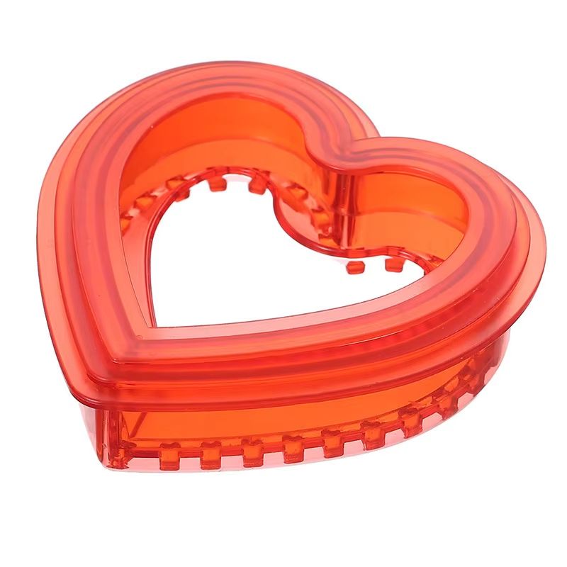 Sandwich Cutter And Sealer Set Star And Heart Shape Toast Bread Maker For Kids Lunch Boxes 8
