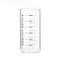Graduated Glass Cup Clear Measuring Drinking Glass For Coffee Tea Milk And Juice 7
