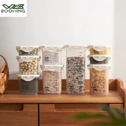 airtight food sealed jar storage bottle for grains and dry goods fresh keeping container