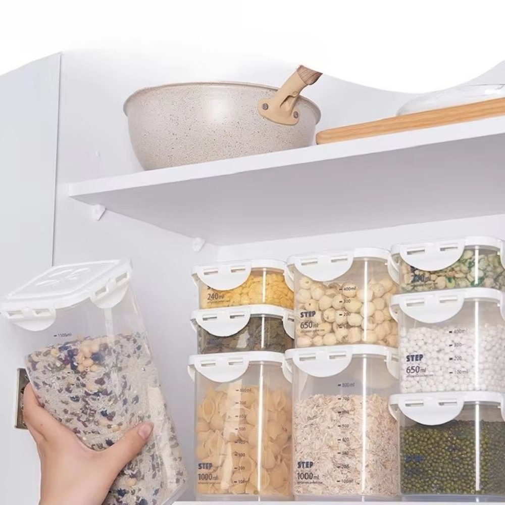 Airtight Food Sealed Jar Storage Bottle For Grains And Dry Goods Fresh Keeping Container 1