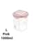 WBBOOMING Airtight Plastic Sealed Canisters Set With Multiple Capacities For Kitchen Food Storage 13