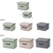 WBBOOMING Foldable Non Woven Fabric Storage Boxes Set For Clothing Underwear Socks And Toys 5