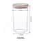 Airtight Sealed Ring Food Grade Storage Jar For Snacks And Grain Kitchen Organization 10
