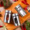 Stainless Steel Spice Storage Box And Condiment Shaker Jars Organizer For Cooking And BBQ Use 3