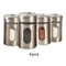 Stainless Steel Spice Storage Box And Condiment Shaker Jars Organizer For Cooking And BBQ Use 9