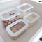 Airtight Plastic Sealed Storage Box Transparent Food Container For Coffee Beans And Cereal Organiza 4